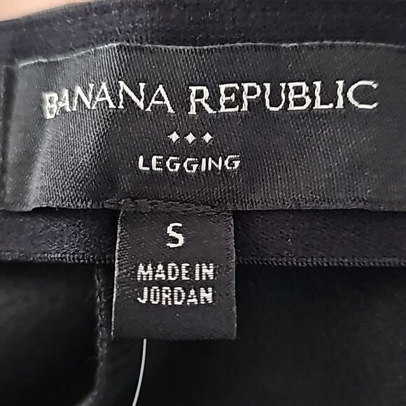 Banana Republic Factory Vegan Leather Legging, Black, Size Small, NWT - Picture 5 of 10